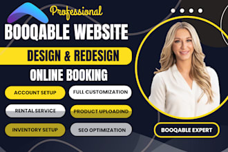 build booqable rental website, online booking website booqable online rental SEO