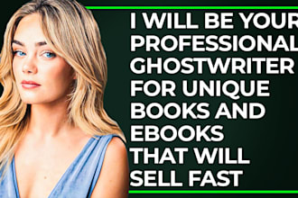 be your perfect ebook writer ghostwriter ghost book writer and ebook creator