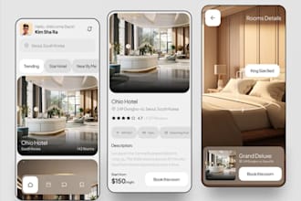 build ai marketplace hotel booking app like skyscanner, hotel booking website