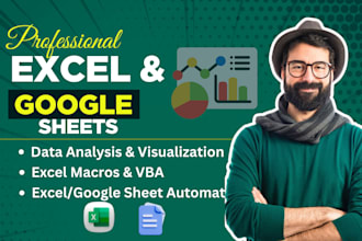 design excel dashboard, graphs, pivot tables and data analysis within 24 hours