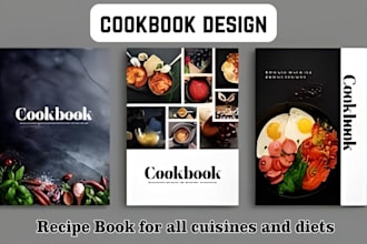 write and design a high quality cookbook, recipe book, and cookbook formatting