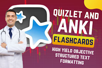 make documents images into intelligent anki and quizlet flashcards