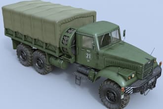 build 3d military truck, armored tank, interior, body kit,swat vehicle,blender
