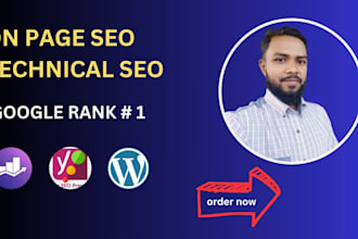 do wordpress website optimize on page and technical SEO audit report