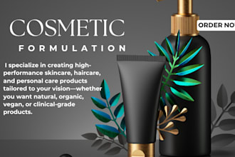create custom cosmetic formulation, skincare, haircare, and beauty products