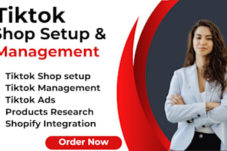 set up manage your tiktok shop dropshipping ads and product listing