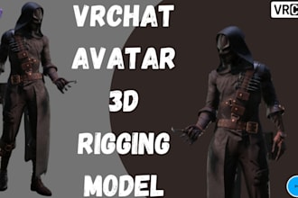 do vrchat avatar furry avatar vtuber vr character 3d model vrc avatar anime