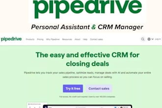 setup pipedrive CRM, automation, workflow, integration, pipedrive specialist