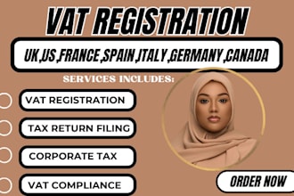do  vat filing, vat registration, and corporate tax