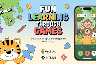 develop fun educational games and learning apps