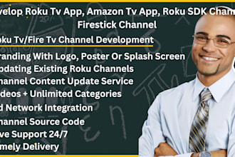 develop roku tv app, amazon tv app, roku sdk channel, firestick channel
