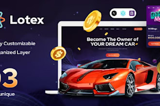 develop a custom raffle or giveaway website, competition website, prize draw