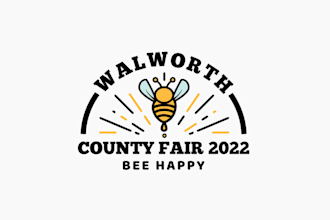 design corporate fresh bee honey organic logo