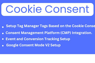 cookie consent v2, cookie consent banner setup, consent mode v2, ga4