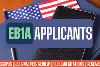 do writing and publishing services for eb1, eb2 and niw green card application
