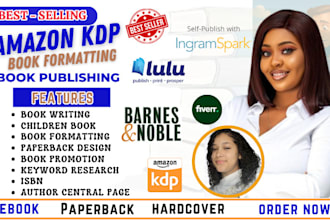 do amazon kdp book formatting, children book publishing, coloring, ebook writer