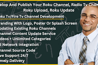 build and publish your roku channel, radio tv channel, roku upload, roku update