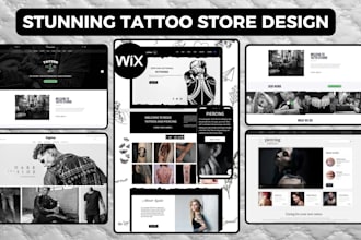 design stunning tattoo shopify store tattoo website tattoo store