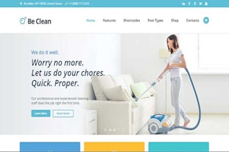 do cleaning service website, booking koala website house cleaning website