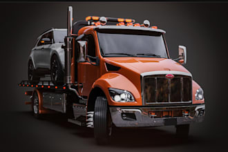 design 3d construction vehicles, 3d tractors,3d car design solidworks farm model