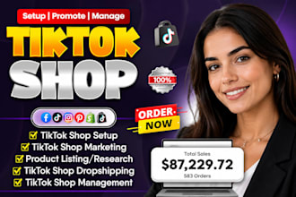 fix tiktok shop,tiktok shop setup,tik tok shop dropshipping marketing manager