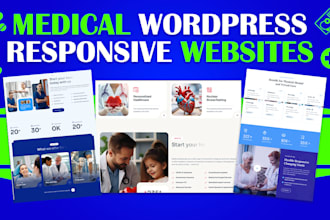 make medical, healthcare, and dental websites in wordpress