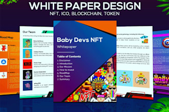 design classic white paper crypto PDF presentation nft white paper xrpl gitbook