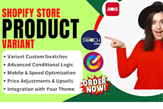 setup  shopify product variant option swatch king globo avis glo optis bss