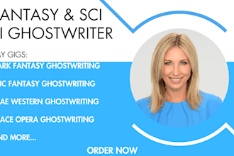 passionately ghostwrite your fantasy, science fiction stories