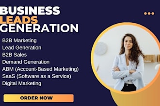 do b2b prospect list, targeted list, b2b lead generation for any industries
