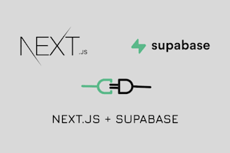 build a fullstack web app using react nextjs and supabase