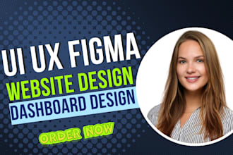 do website ui ux design, app ui ux dashboard ui ux design in figma