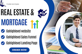 do real estate gohighlevel snapshot mortgage sales funnel idx website automation
