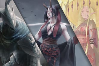 draw any concept art or illustration of your character