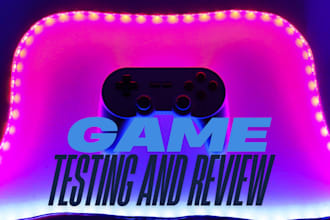 test your game and find bugs on PC and android