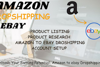 do amazon to ebay dropshipping SEO top listing
