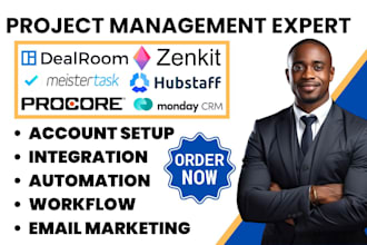 setup project management dealroom zenkit meistertask hubstaff procore monday crm