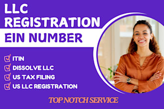 do us llc registration ein number and itin