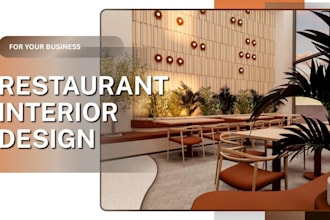design and render your restaurant cafe retail and bar interior design