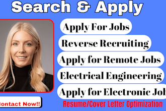 search and apply for electronic jobs reverse recruiter virtual assistant USA job