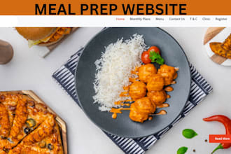 do meal prep shopify store meal prep website meal service food shopify expert