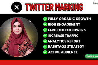 do x twitter marketing for organic growth and engagement