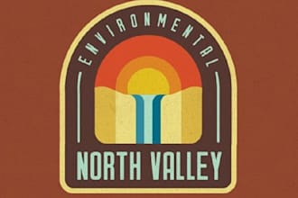 design awesome original waterfall environmental logo