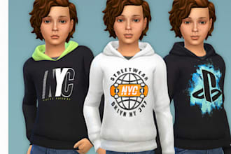 create custom and detailed sims for you in sims 4