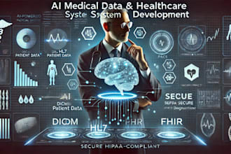 build ai powered hipaa telemedicine assistant, n8n agent, dicomh17 health ai app