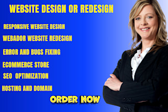 edit, design, redesign your showit website, wix, hostinger, webador website