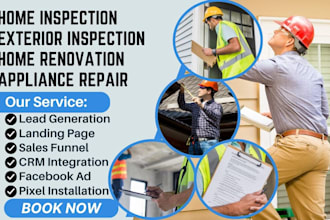 generate home inspection exterior inspection  home renovation appliance repair