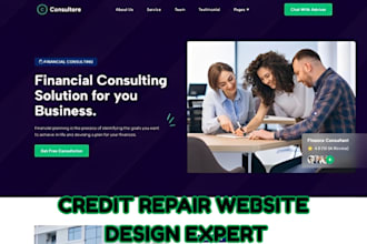 do credit repair website design automation and credit repair landing page