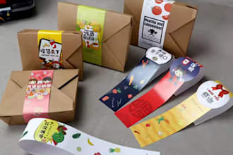 make eye catching sleeve packaging for boxes and products