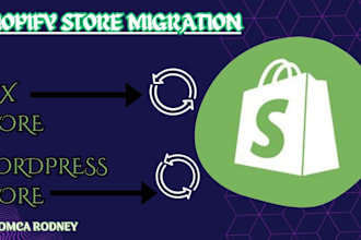 migrate wix, wordpress to shopify store, wordpress to shopify, wix to shopify